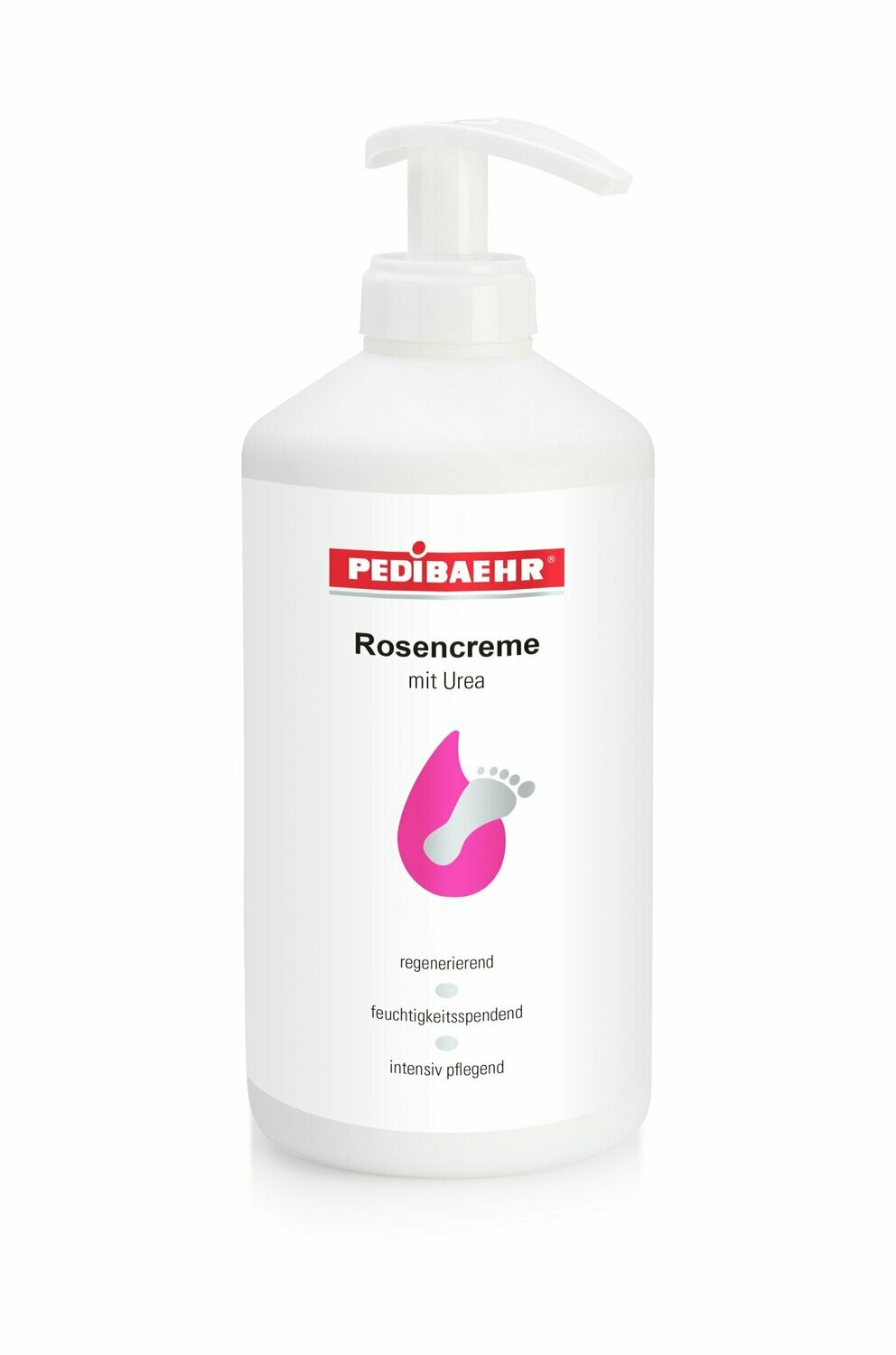 Pedibaehr Rosencreme mit Urea 500 ml