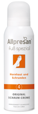 Allpresan Fuß spezial 4 Original Schaum-Creme Hornhaut und Schrunden, 125 ml
