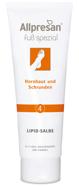 Allpresan Fuß spezial Nr.4 Lipid-Salbe Hornhaut und Schrunden, 125 ml Allpresan Fuß spezial Nr.4 Lipid-Salbe Hornhaut und Schrunden, 125 ml
