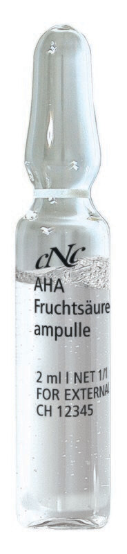 CNC AHA Fruchtsäureampulle, 10 x 2 ml