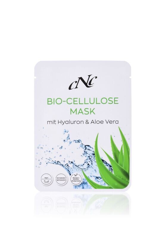CNC Bio - Cellulose Mask mit Hyaluron & Aloe Vera, 1 Stück CNC Bio - Cellulose Mask mit Hyaluron & Aloe Vera, 1 Stück