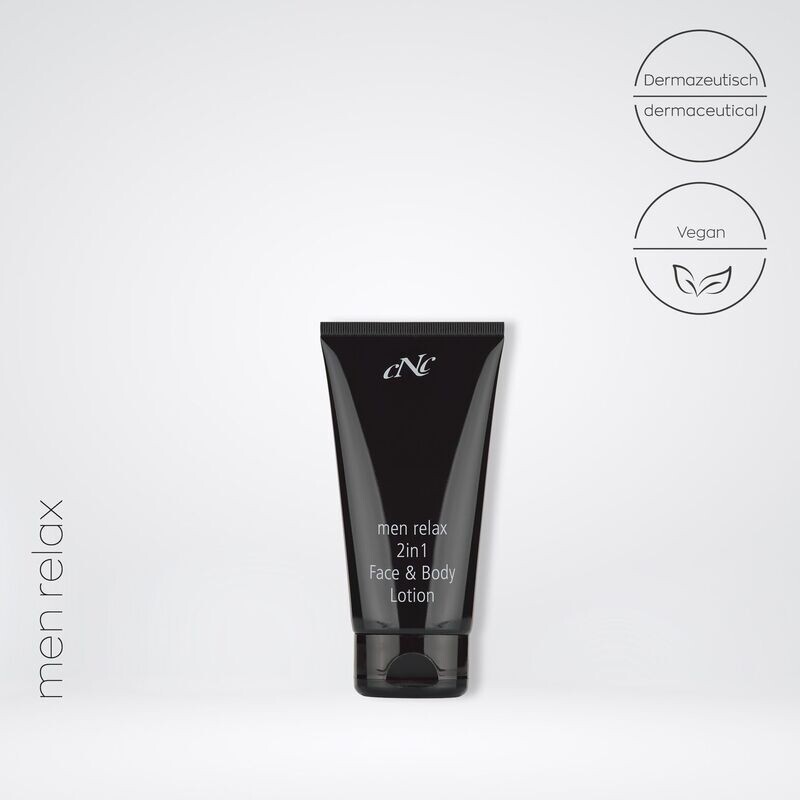 CNC men relax 2in1 Face & Body Lotion, 150 ml CNC men relax 2in1 Face & Body Lotion, 150 ml