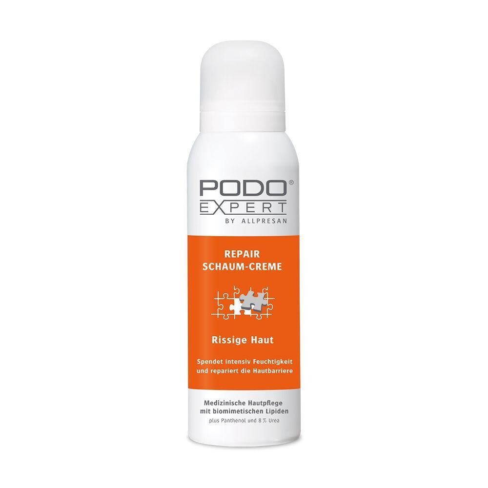 Podoexpert by Allpresan Repair Schaum-Creme Rissige Haut, 125 ml