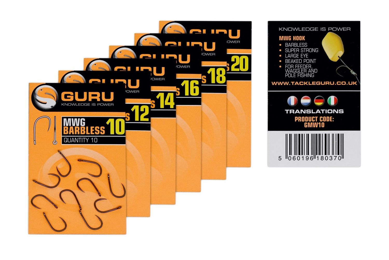 MWG Hook (Barbless / Eyed)