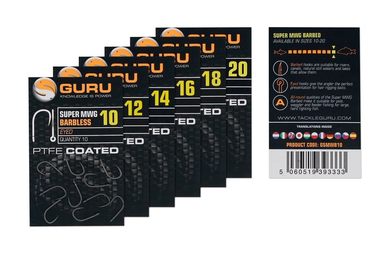 Super MWG Hook (Barbless / Eyed)