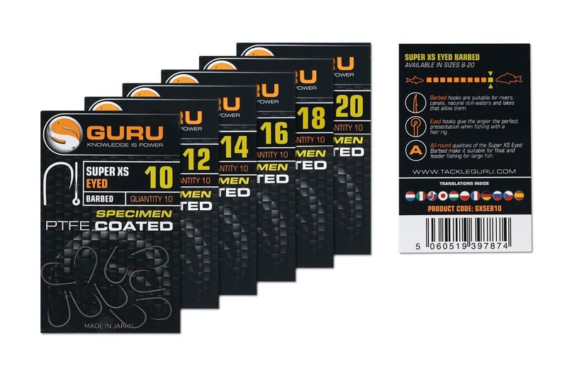 Super XS Hook (Barbed / Eyed)