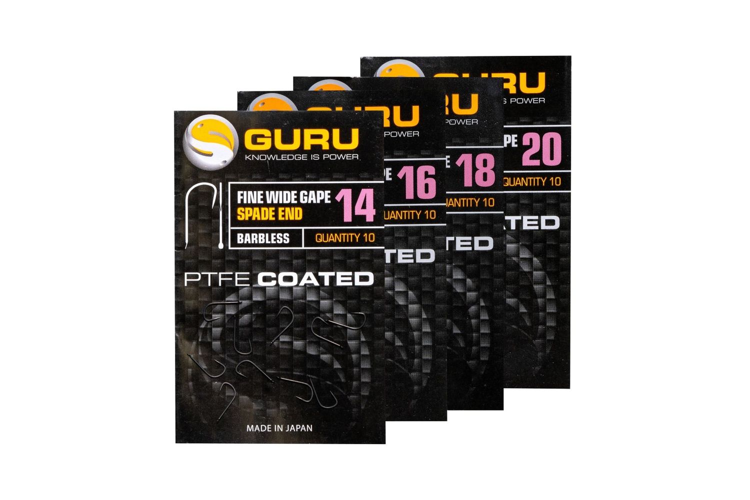 Fine Wide Gape Hook (Barbless / Spade End)