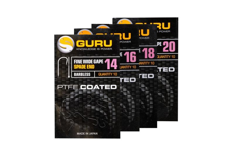 Fine Wide Gape Hook (Barbless / Spade End)