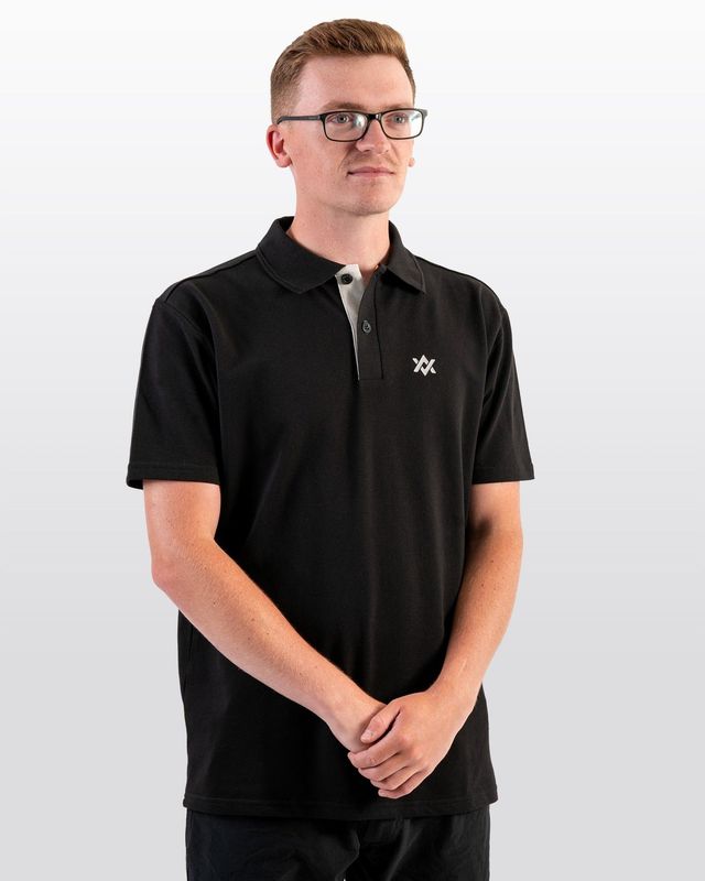 Aventus Polo Black/Grey Aventus Polo Black/Grey