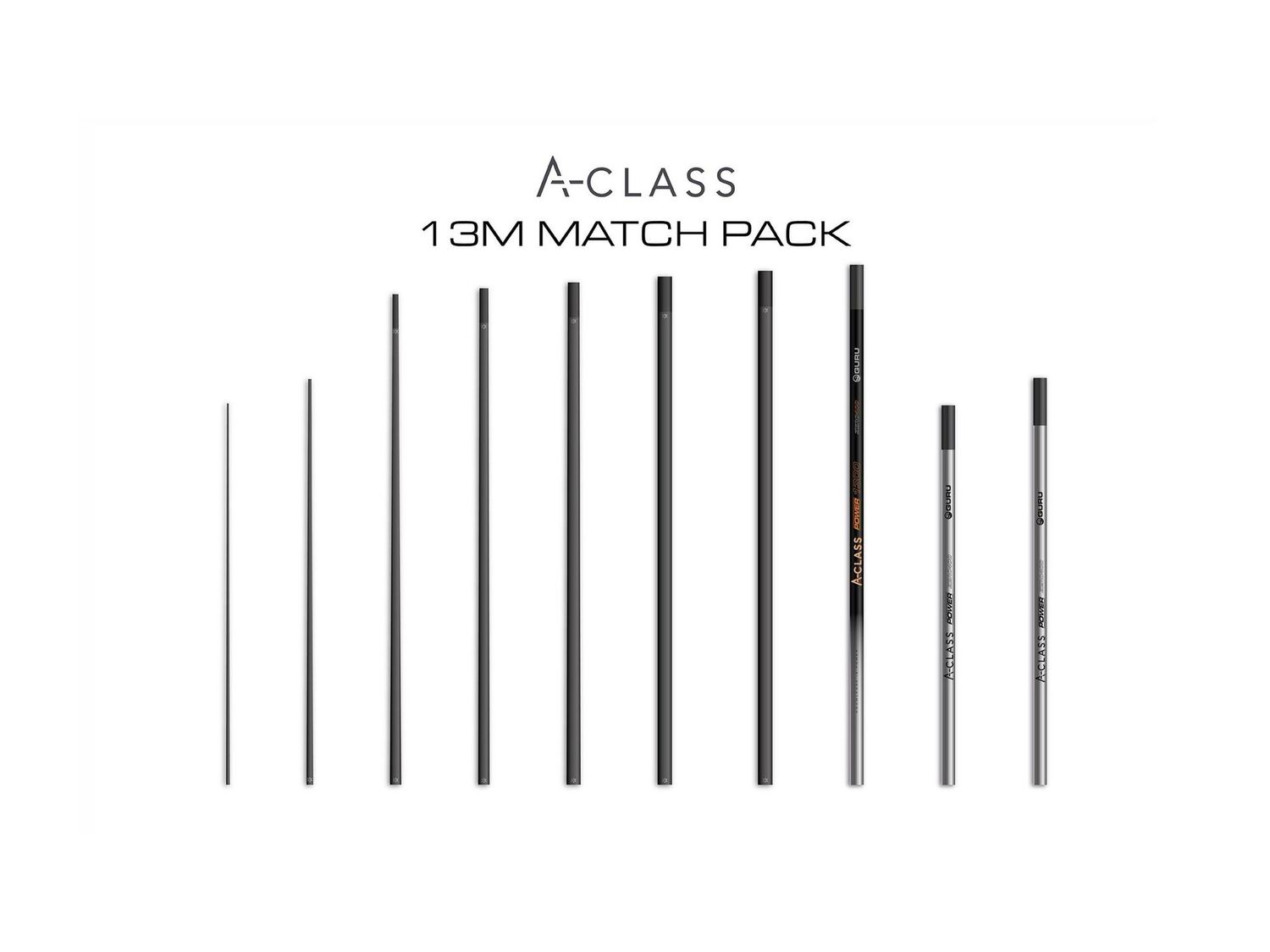 A-Class 13.0m Match Pole Pack