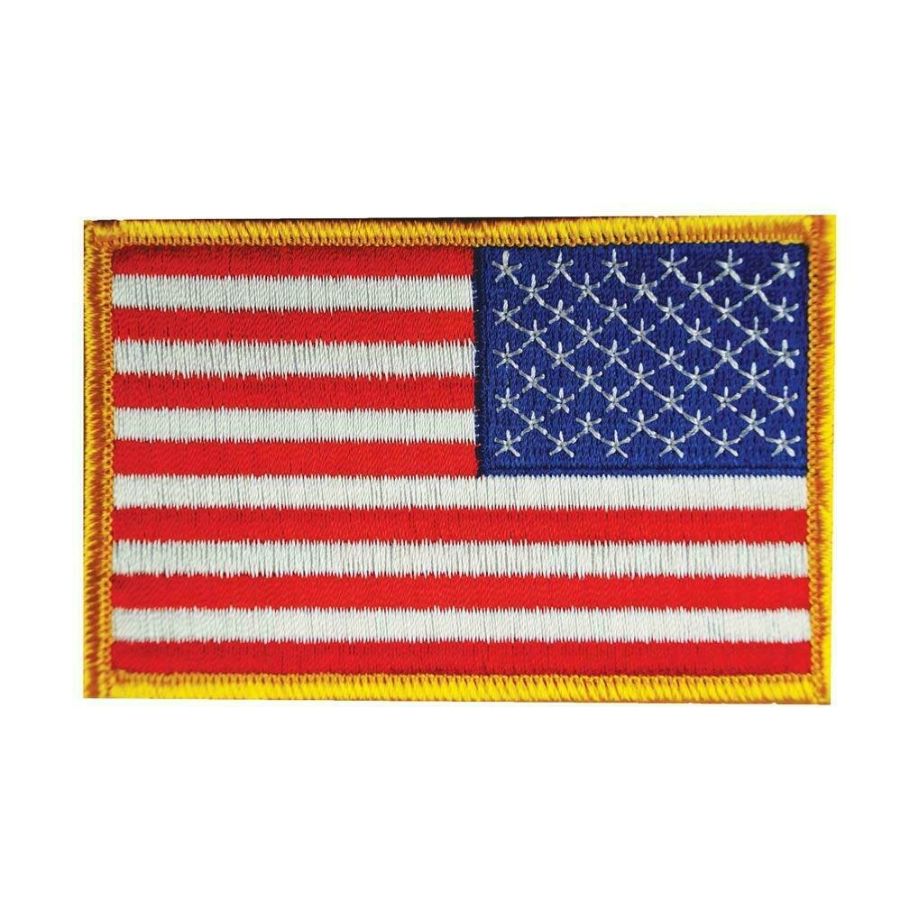 AMERICAN FLAG PATCH REV. LGE