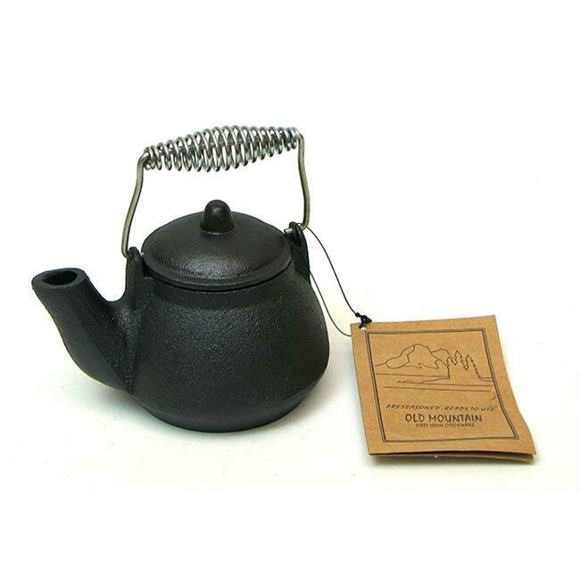 1.5 Cup Cast Iron Mini Tea Kettle - Old Mountain