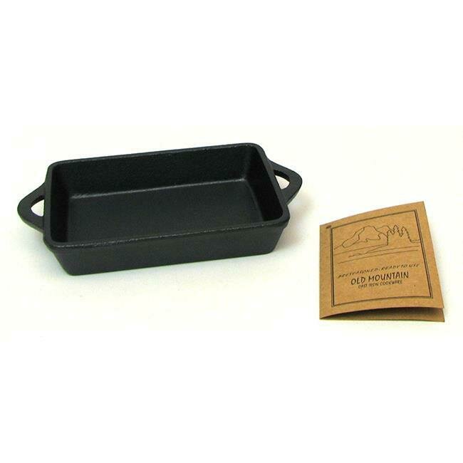 Cast Iron Rectangle Single Serve Dish -  Old Mountain