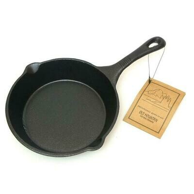 8 Inch Cast Iron Skillet -  Old Mountain