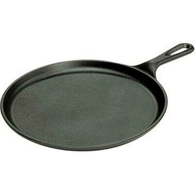 10.5 Inch Round Cast Iron Griddle - Lodge
