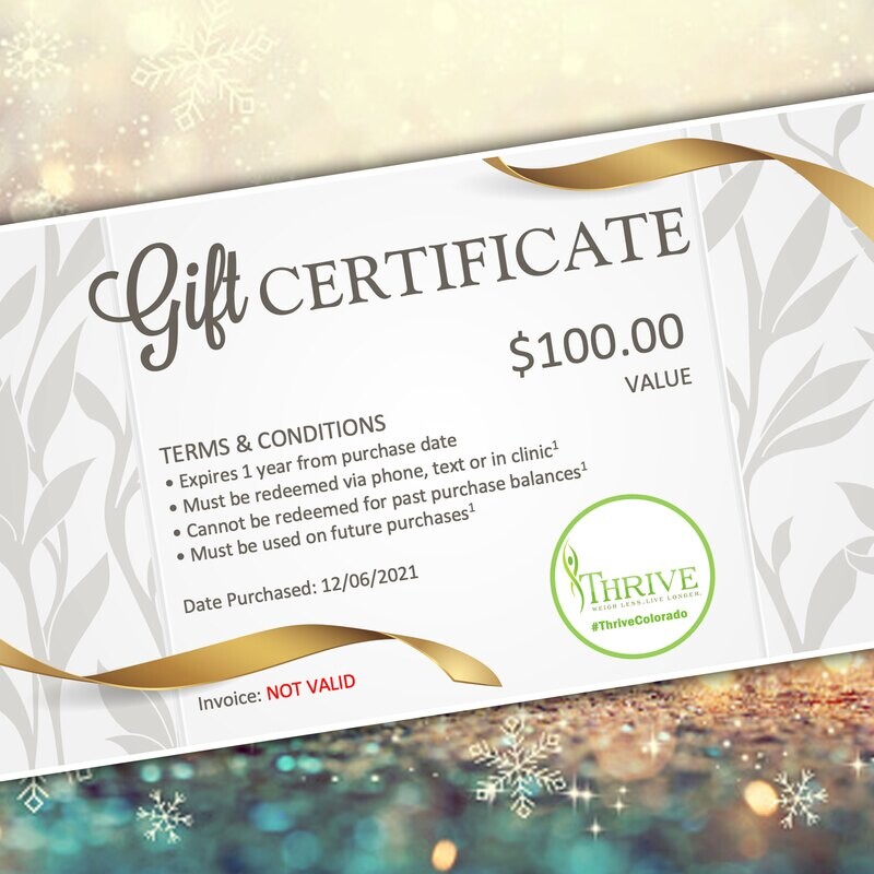 Gift Certificate