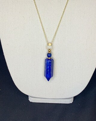 Lapis Lazuli Vial Necklace