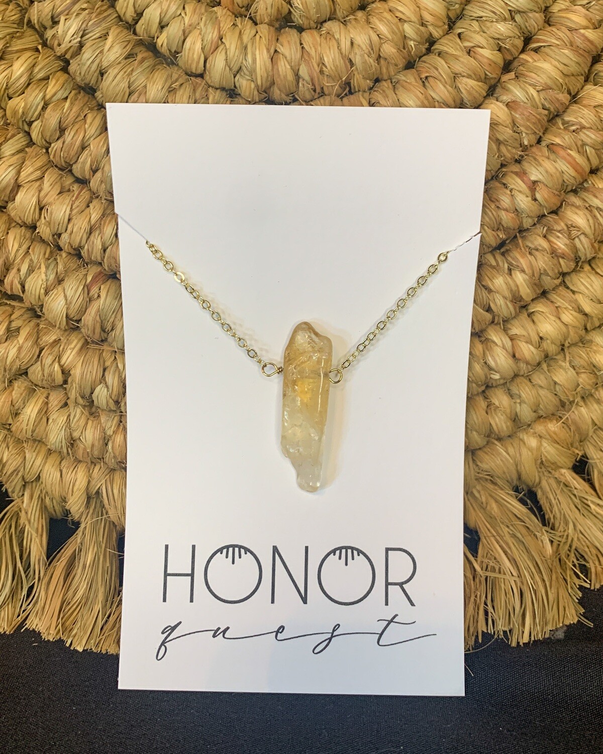 Citrine Layering Necklace