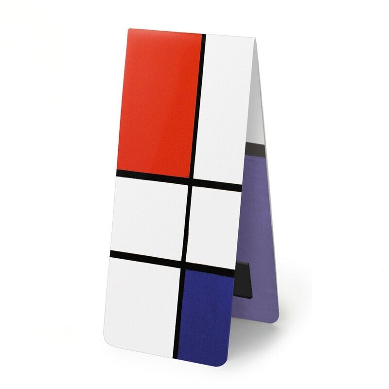 Mondrian Magnetic Bookmark