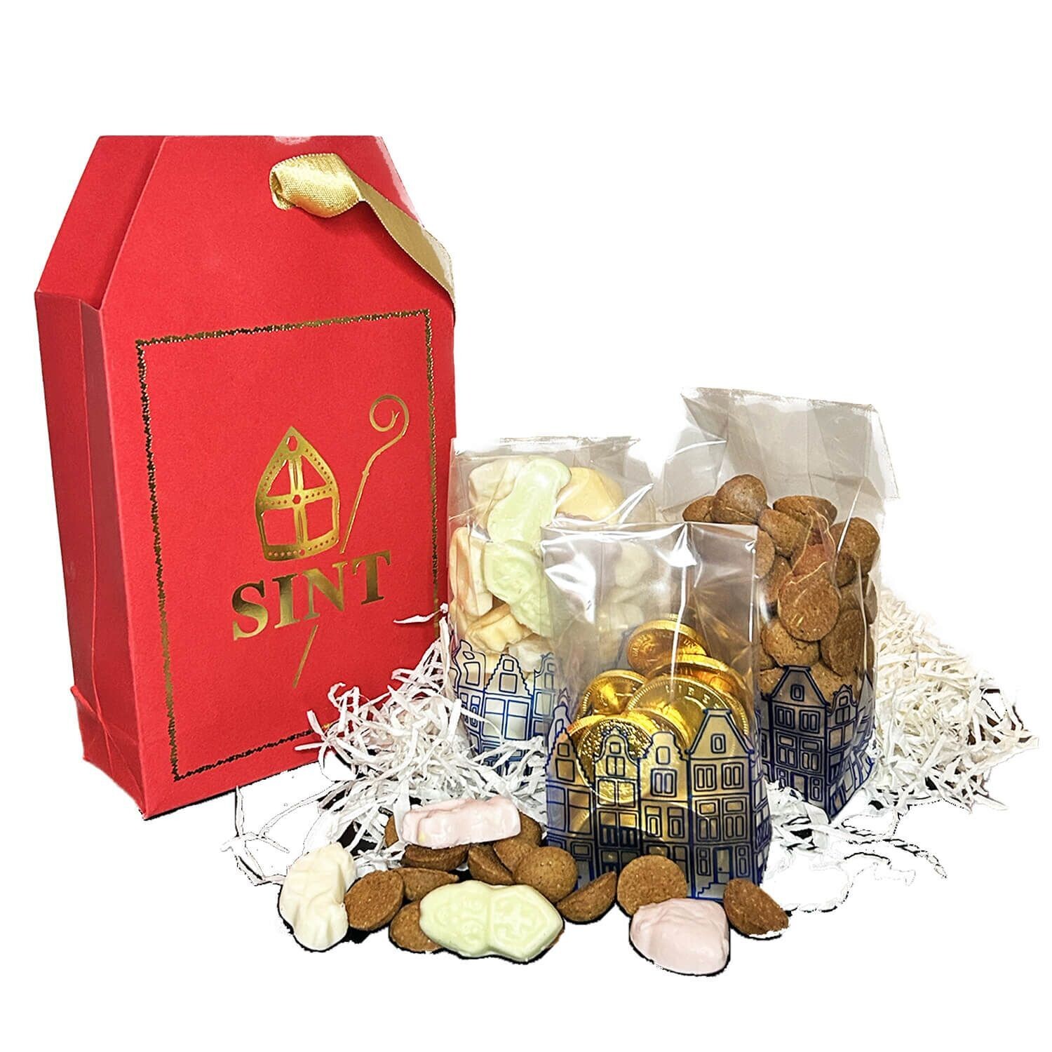 Sinterklaas Red Gift Bag - Small 2