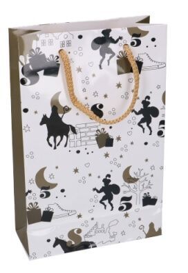 Sinterklaas Gold Gift Bag - M