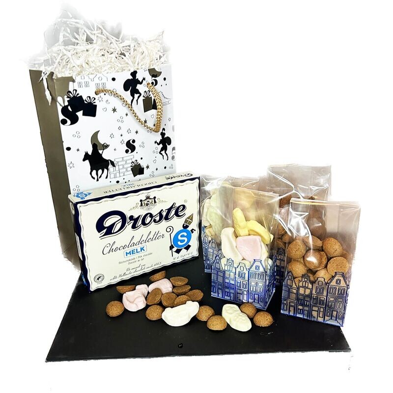 Sinterklaas Gold Gift Bag - Large