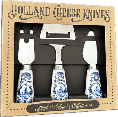 Holland Cheese Knives Giftbox