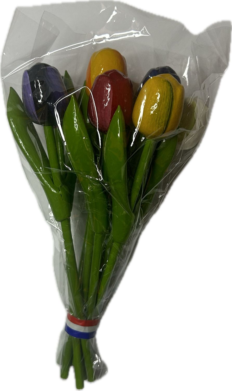 Wooden tulips