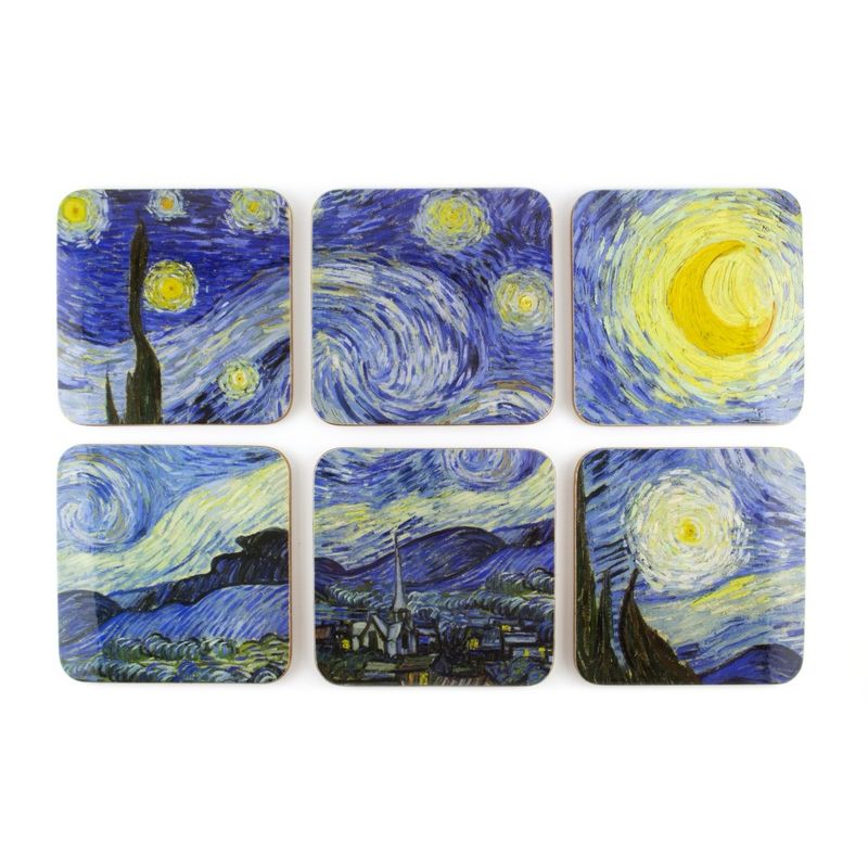 Van Gogh Cork Coasters