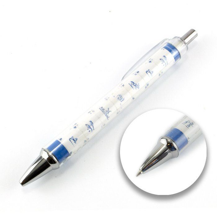 Delft blue pen