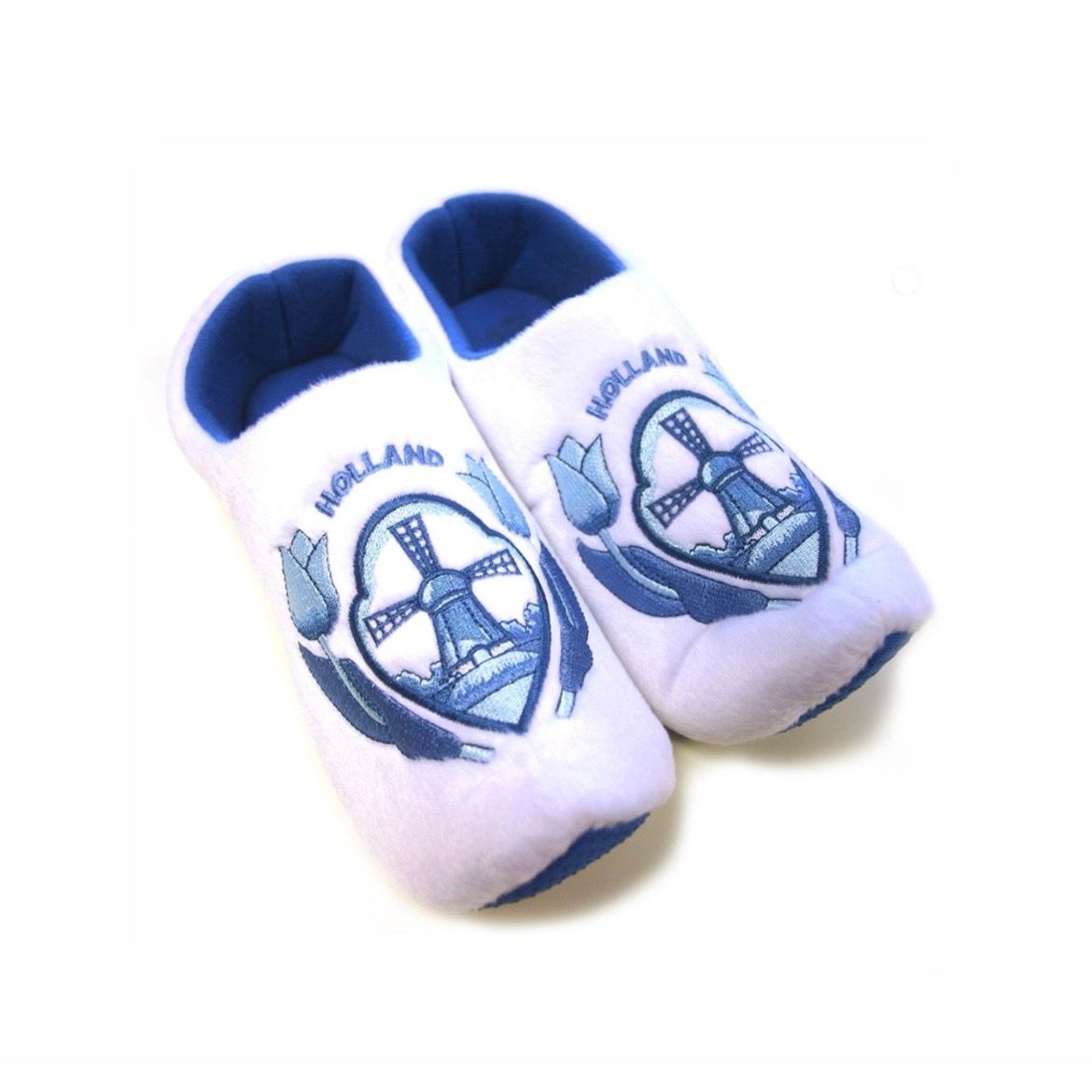 Delft Blue Clog Slippers – Size 39-44