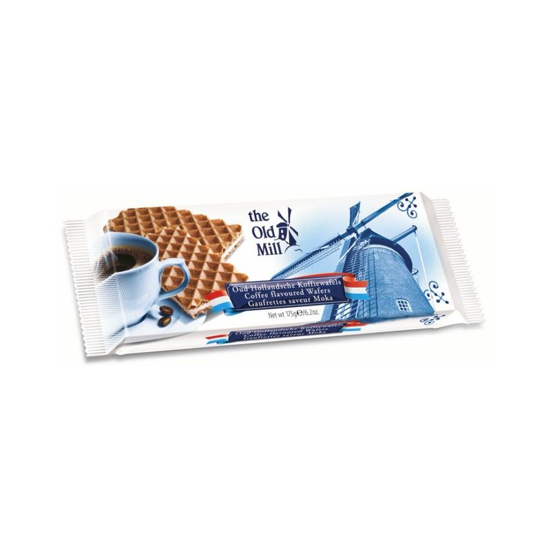 Coffee flavoured wafers