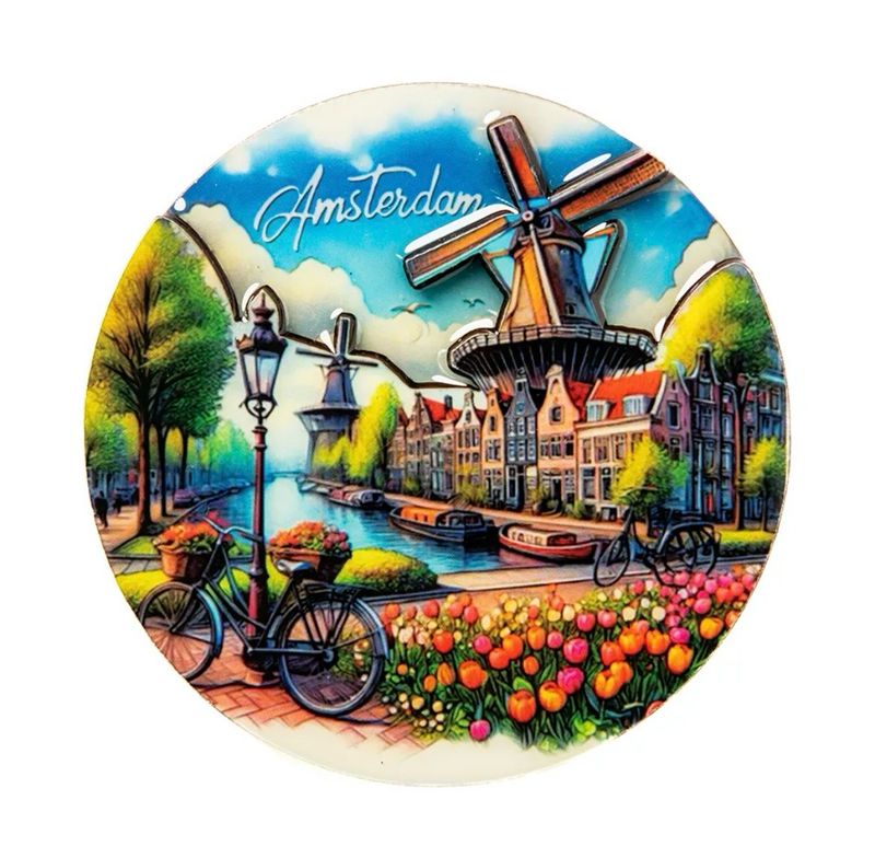 Amsterdam magnet 3D