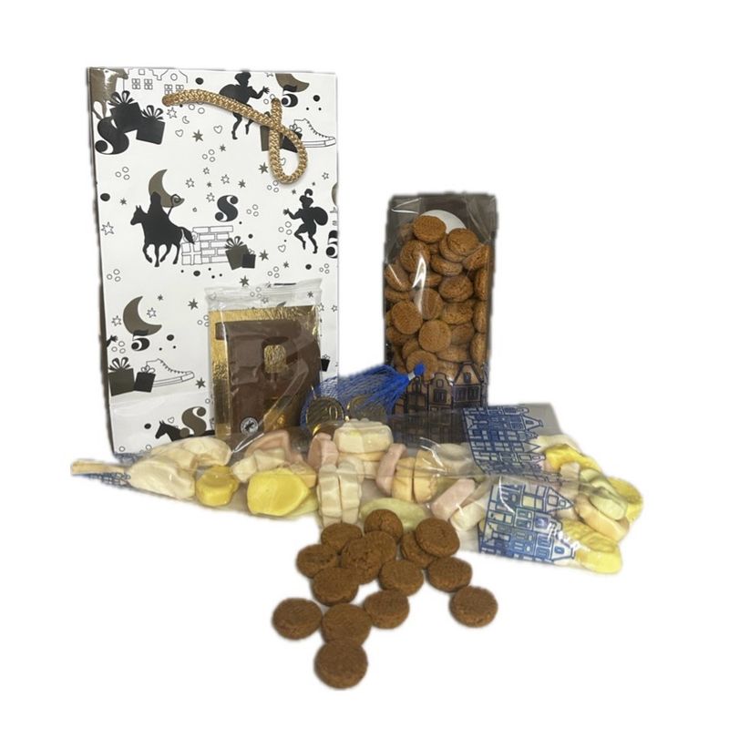 Sinterklaas Gold Gift Bag - M