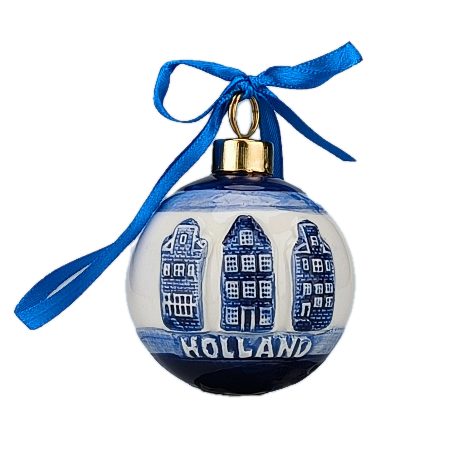 Christmas Bauble Dutch houses