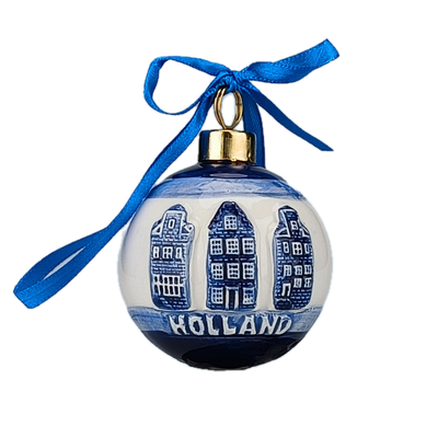 Christmas Bauble Dutch houses