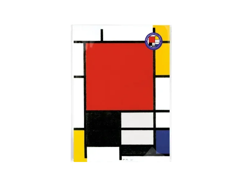 Mondrian Art Print A4 – Composition