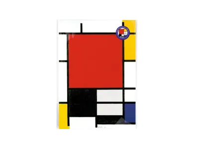 Mondrian Art Print A4