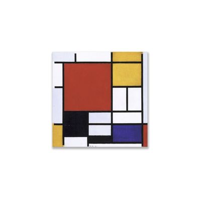 Mondriaan ansichtkaart Mondriaan ansichtkaart