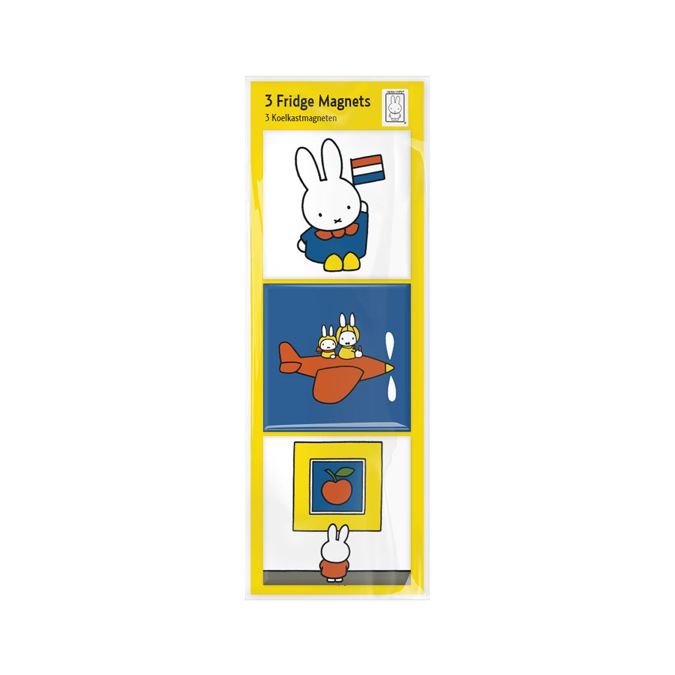 Miffy fridge magnet set of 3
