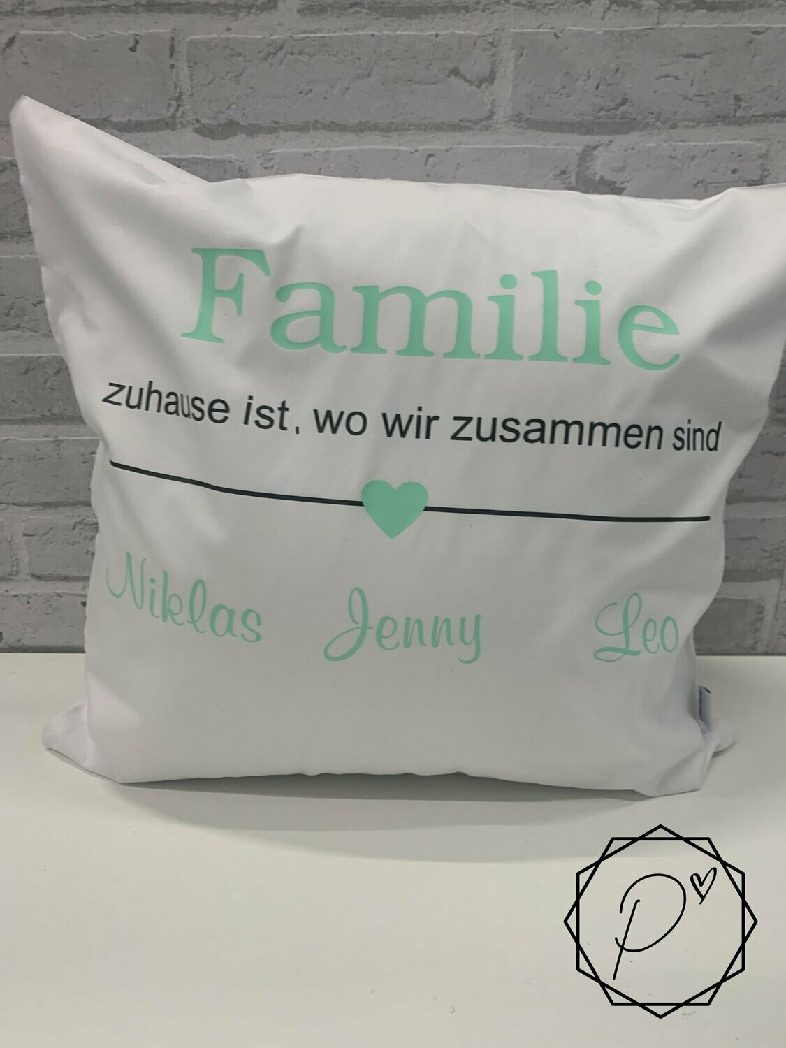 Kissen "Familie"