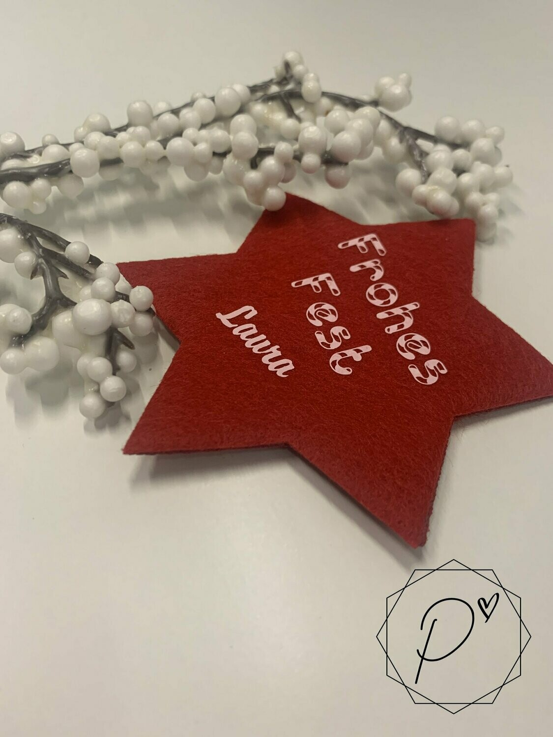 Untersetzer "Frohes Fest"