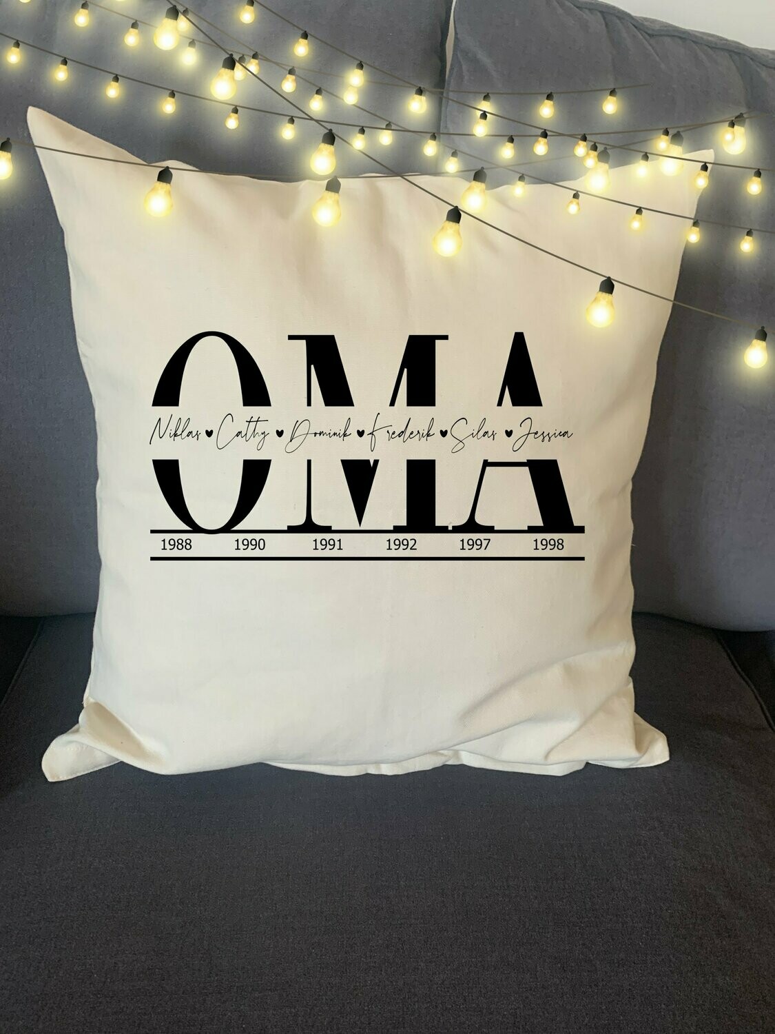 Kissen "Oma/Opa"