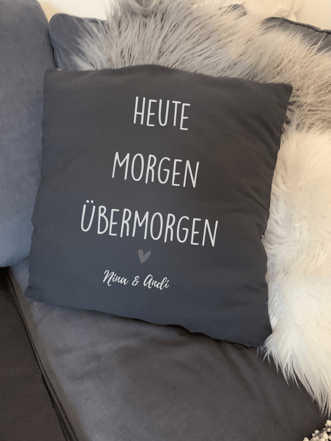 Kissen "Immer"