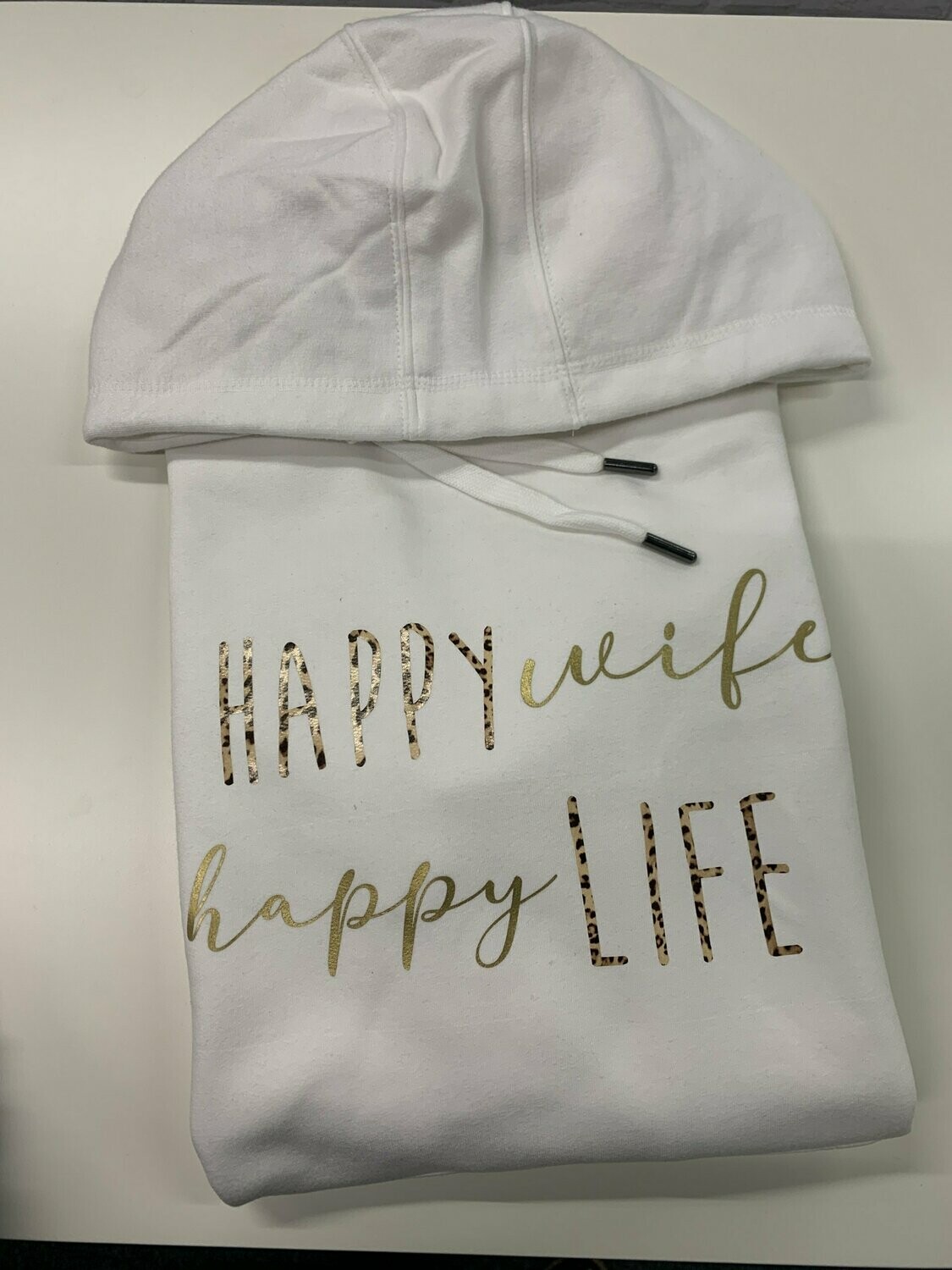 Hoodie "Happy Wife"