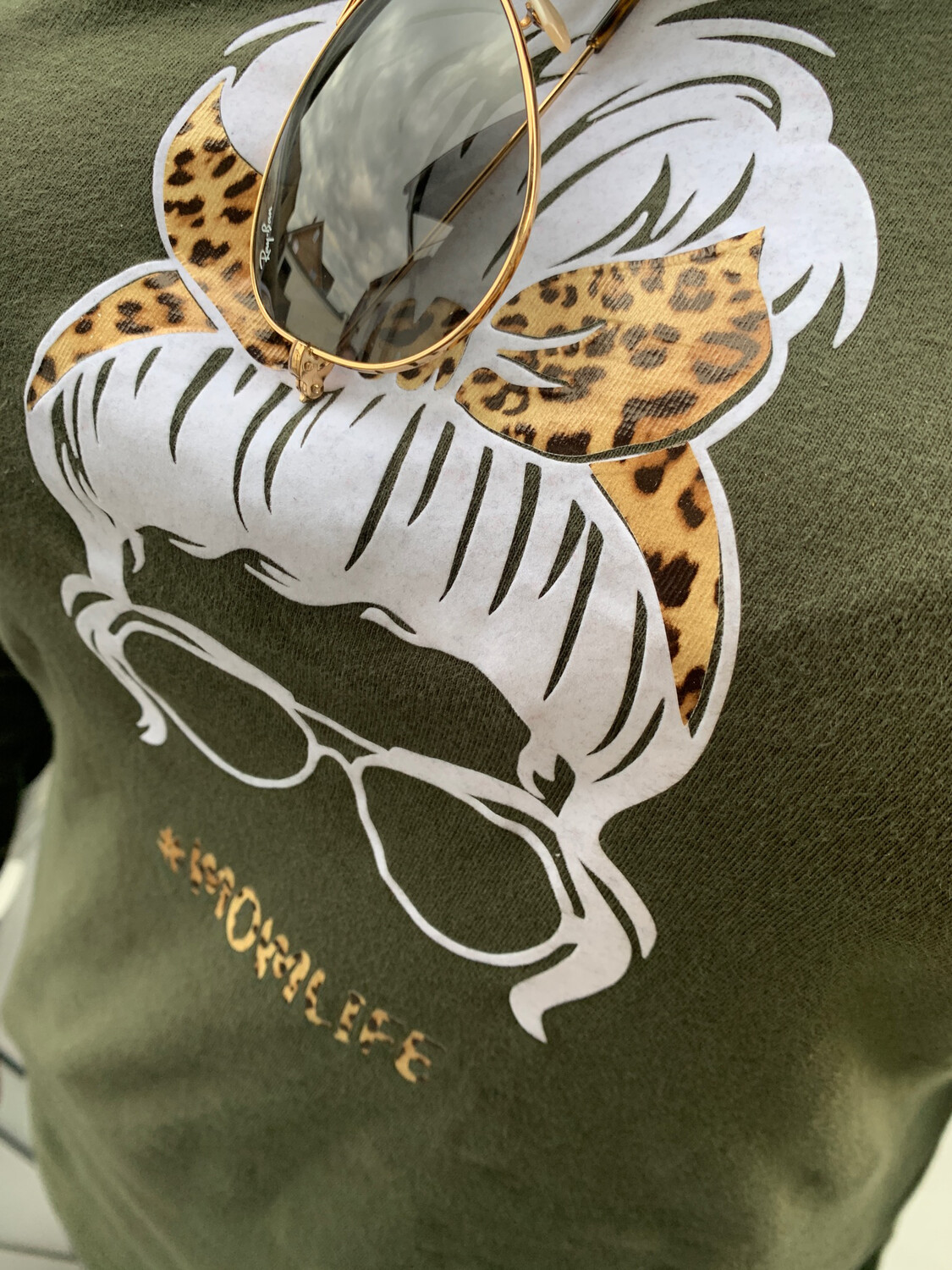 Longsleeve „#momlife"