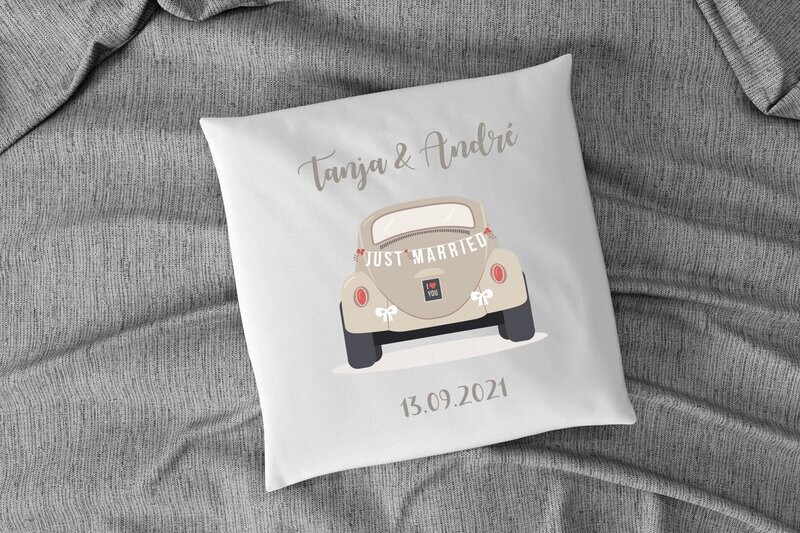 Kissen "Just Married"
