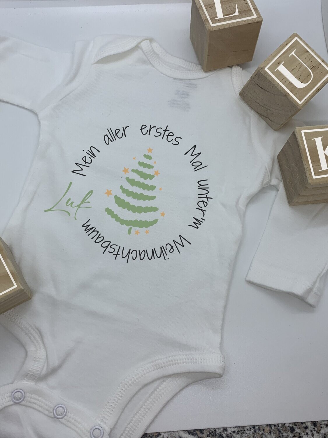 Baby Body "Weihnachtsbaum"