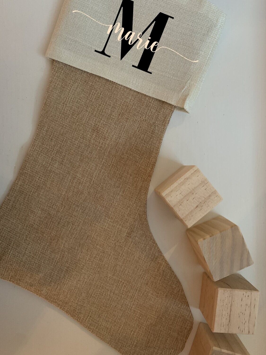 Nikolausstiefel "Monogram"