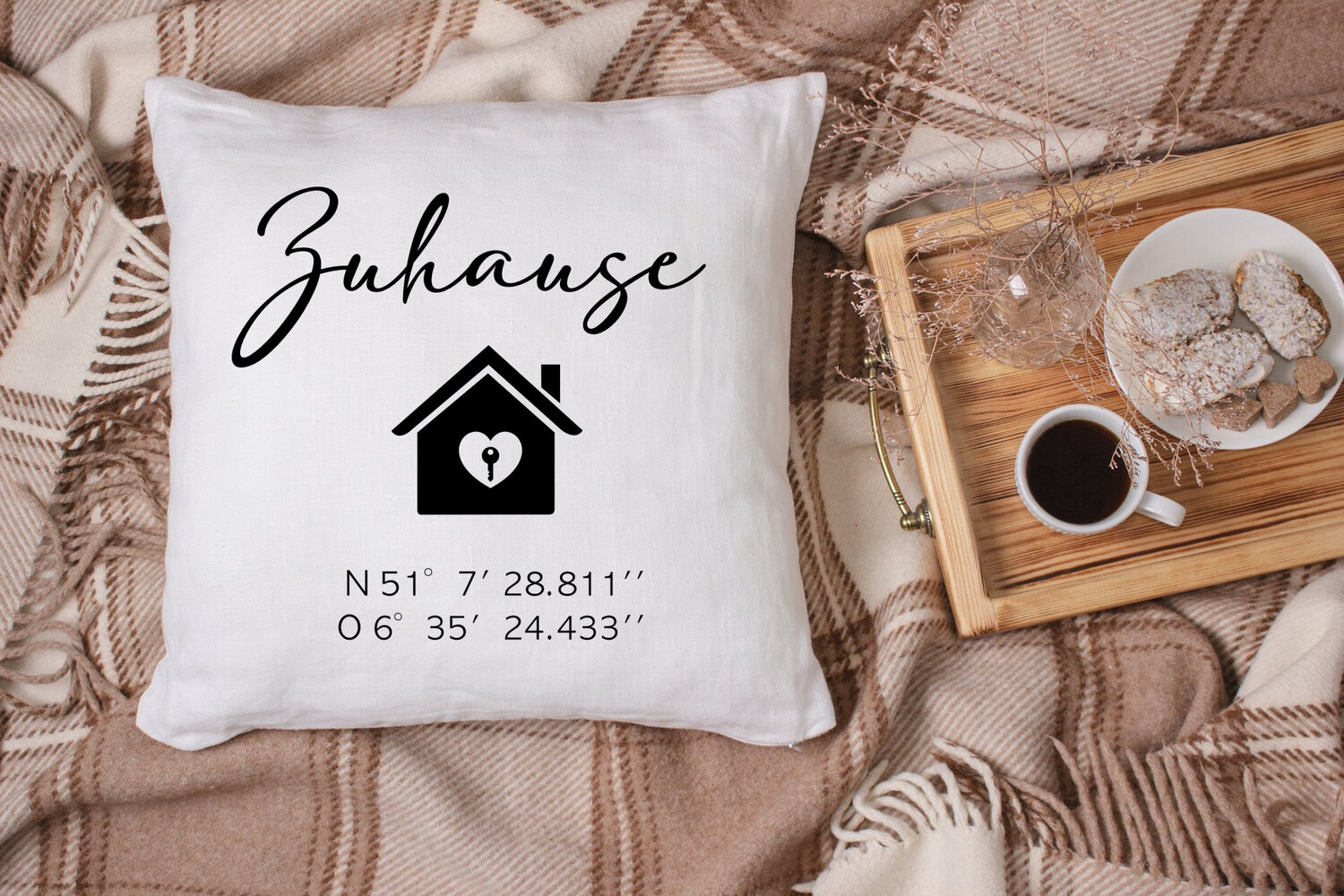 Kissen "Zuhause"